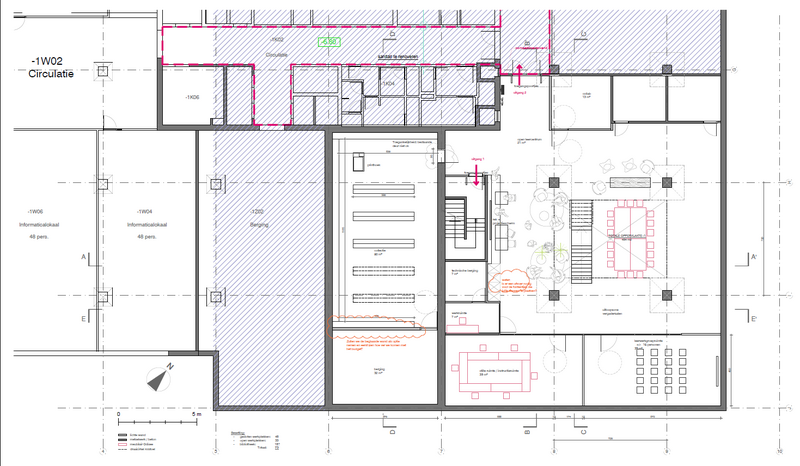 Grondplan leercentrum Aalst -1